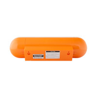 Nástenné hodiny Tube Flip Karlsson KA6032OR, 14cm